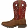 Rocky Legacy 32 Waterproof Western Boot, TAN RED, W, Size 11.5 RKW0316